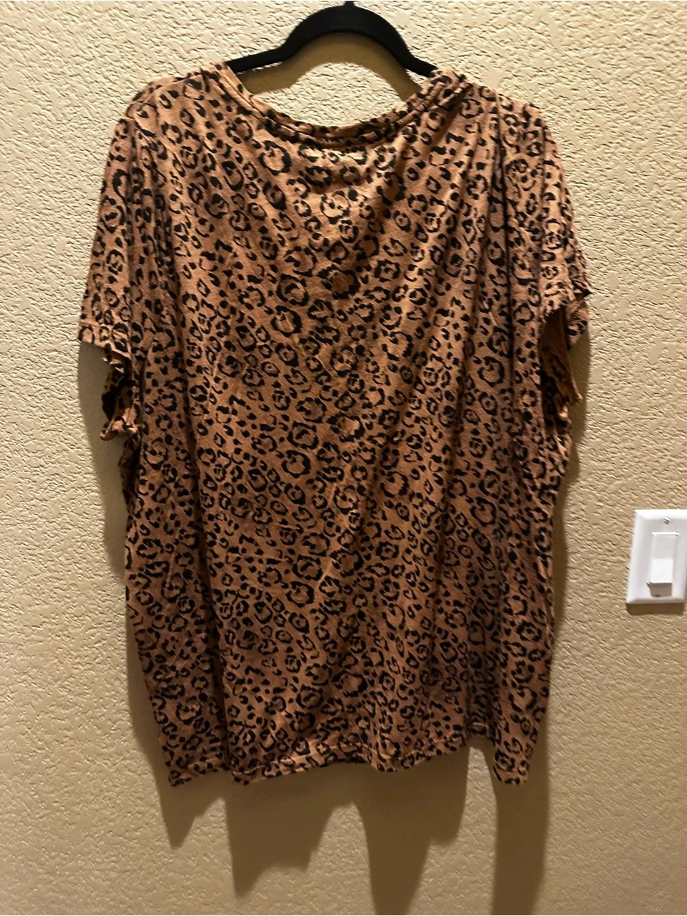 Ava & Viv Brown Leopard Print Comforter